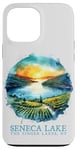 iPhone 13 Pro Max Seneca Lake Sunset Vineyard Finger Lakes NY Nostalgic Art Case