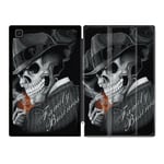 Housse Smart Cover Pour Samsung Galaxy Tab A7 (10.4) Tete De Mort Family Business