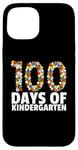 iPhone 15 Funny 100 Days Of Kindergarten Balls 100th Day School Sports Case