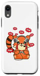 Coque pour iPhone XR Red Panda Gamer Jeux vidéo PC Zoo Animal Zookeeper