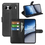 Oneplus Nord 4      Pu Wallet Case    [Black]