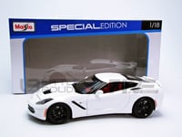 MAISTO 1/18 - CHEVROLET CORVETTE STINGRAY Z51 - 2014 31677W