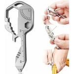 Gabrielle - Outil clé multifonction Outil clé extérieur Ouvre-bouteille en acier inoxydable 24 en 1 Mini clé portable Utilisé pour les outils de