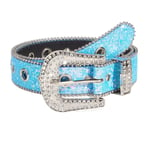 Rhinestone Bälte Midjeband SKY BLUE sky blue