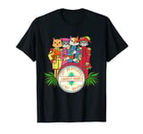 Classic Kitty Sgt. Peppurr's Lonely Hearts Funny Cat Band T-Shirt