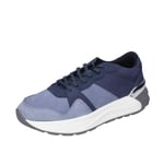 Chaussures Homme LIU JO 42 EU Sneakers Bleu En Daim BC139-42