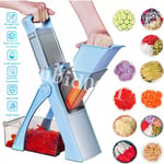 Multifunctional Kitchen Chopping Vegetable Slicer Food Chopper Safe Mandoline UK