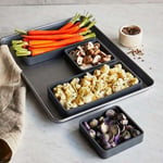 Sheet Pan Dividers for Easy Cooking & Meal Prep - Oven, Microwave,4122