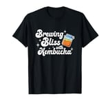 Brewing Bliss With Kombucha Home Brew Brewer T-Shirt