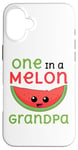 Coque pour iPhone 16 Plus One in a Melon Party, grand-père, groupe correspondant à son premier anniversaire