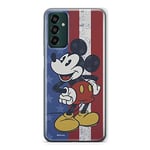 ERT GROUP mobile phone case for Samsung M13 4G original and officially Licensed Disney pattern Mickey 021 optimally adapted to the shape of the mobile phone, case made of TPU