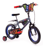 Huffy Marvel Avengers Kids Bike For Boys and Girls 4-6 Years Old Hulk Iron Man Thor and more, Grey, 14 Inch