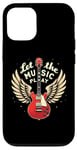 iPhone 12/12 Pro Let the Music Play Guitars Guitar Guitar Player Guitarist Case