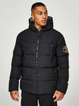 Zavetti Canada Malvini 2.0 Padded Jacket - Black , Black, Size S, Men