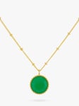 Auree Barcelona Birthstone Vermeil Necklace