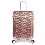 BEBE Stella Valise Cabine Rigide à roulettes pivotantes 53,3 cm, Rose Gold, Taille Unique,