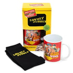 Only Fools and Horses Gifts - Official Lovely Jubbly Only Fools and Horses Socks and Mug Set - Cool Gifts for Men, Novelty Christmas Gifts for Men, Unusual Xmas Presents, Mens Christmas Gifts