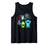 Disney PIXAR Monsters Inc. Mike & Sully Fa La La Holiday Tank Top