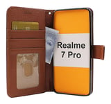 New Standcase Wallet Realme 7 Pro (Brun)