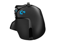 Logitech Gaming Mouse G502 (Hero) - Mus - Optisk - 11 Knappar - Kabelansluten - Usb