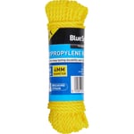 BlueSpot Utility Twisted Polypropylene Multi Purpose Rope 15M X 4MM 50FT