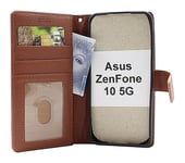New Standcase Wallet Asus ZenFone 10 5G (Brun)