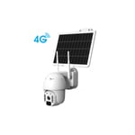 SEMAC Caméra Dôme Solaire 4G Video Surveillance Full HD 1080p