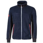 U-power - Veste de travail polaire zippée bark - Bleu 2XL