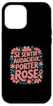 Coque pour iPhone 15 Plus Octobre Rose Ruban Rose Se Sentir Audacieux Octobre Rose