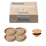 MADAMA - Bouchon réutilisable pour les capsules Nespresso Vertuo et VertuoLin...