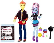 Monster High Classroom Partners Home Ick Abbey Bominable & Heath Burns