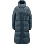 Haglöfs Womens Long Down Parka (Blå (TARN BLUE) X-small)