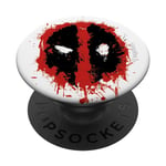 Marvel Deadpool Super Hero Splatter Icon PopSockets PopGrip Interchangeable