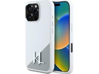 Karl Lagerfeld Klhmp16xscmkmpch Iphone 16 Pro Max 6,9" Biły/Hvit Hardcase Silikon Initial Metal Logo Magsafe