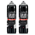 Car Air Freshener - Removes Odours - New Car Fragrance - 2 x 400ml