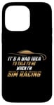 Coque pour iPhone 14 Pro Max Simulateur de course Sim Racing Cockpit Siège Sim Racer