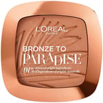 Bronzing Powder Bronze to Paradise L'Oréal Paris 02-baby one more tan