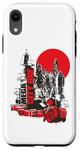 Coque pour iPhone XR Judge Dredd Mega City One Noir et Rouge 2000 AD