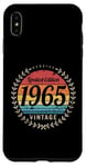 Coque pour iPhone XS Max Véritable design d'anniversaire vintage en édition limitée 1965