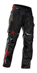 Kübler 23245353-9955-50 Pulse Pantalon Taille 50 Noir/Rouge