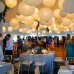 40PCs White Paper Lanterns Birthday Wedding Party (10x8"+10x10"+10x12"+10x14")