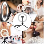 LED Desk Light Dimmable Live Streaming Selfie Tattoo Camera Ring Light DDD