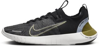 Nike Women's Road Running Shoes Free Rn Nn Juoksukengät BLACK/YELLOW