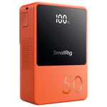 SmallRig 4871 V-Mount Battery Mini VB50, orange