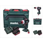 Bs 18 lt bl q Perceuse-visseuse sans fil 18 v 75 Nm Brushless + 2x batterie 8,0 Ah + chargeur + x - Metabo