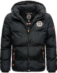 Veste D'hiver Homme Geographical Norway Verveine Noir: Xxl