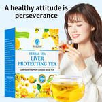 Liver Detox Herbal Tea Chamomile Camellia Japonica Tea for Smokers Drinkers