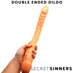 Huge Dildo Sex Toy Double Ended Extra Large 17'' Realistic Penis Sex Toy Lesbian