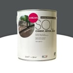 Peinture sol intérieur/extérieur Colours macadam satin 2,5L