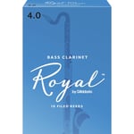 D'Addario REB1040 Royal Bass Clarinet 4.0 10 Pack